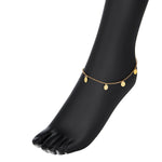 Load image into Gallery viewer, Nehita Oval Charm Anklet