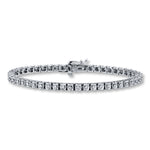 Load image into Gallery viewer, 14kt Tennis Diamond Bracelet