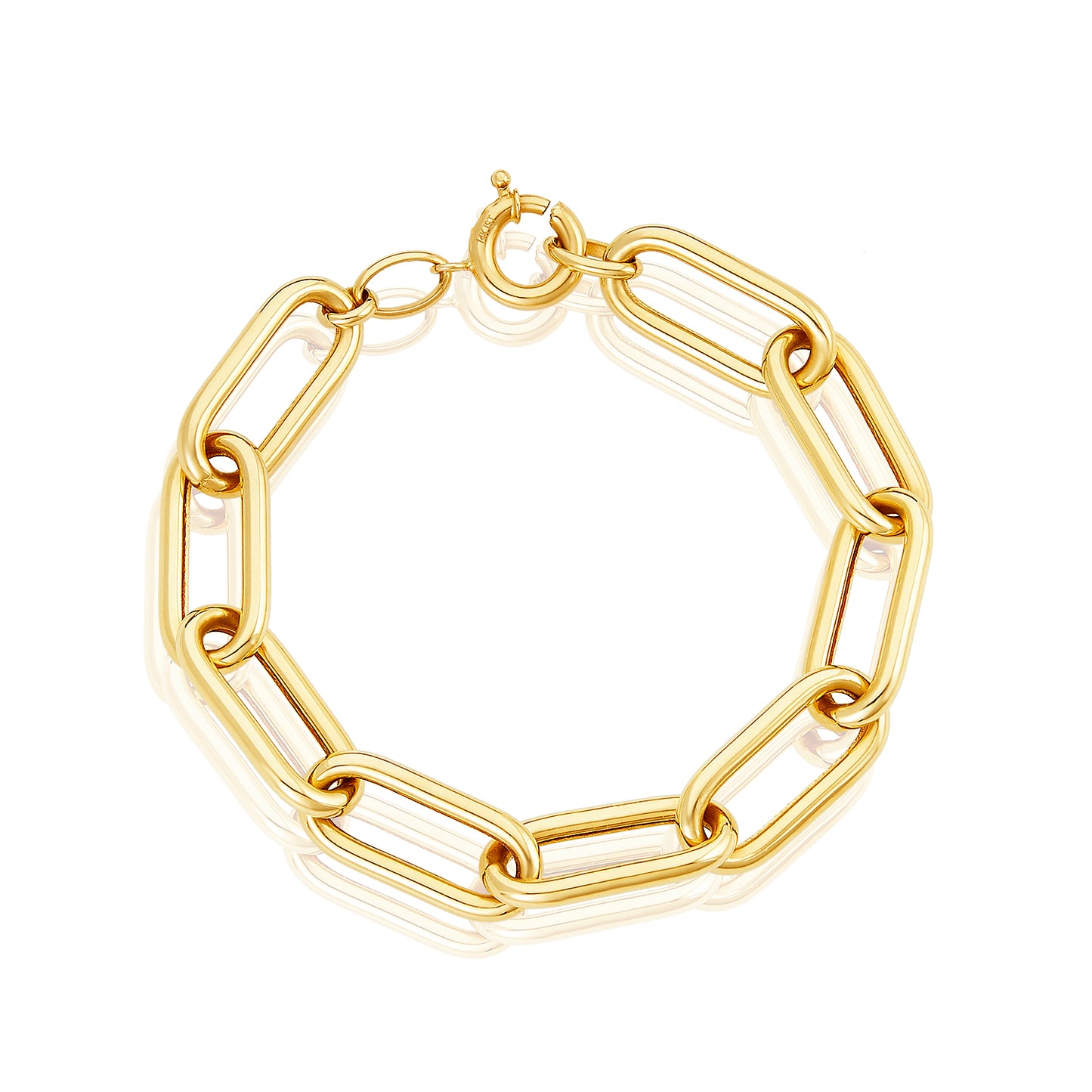 Nehita Mega Paper-Clip Bracelet