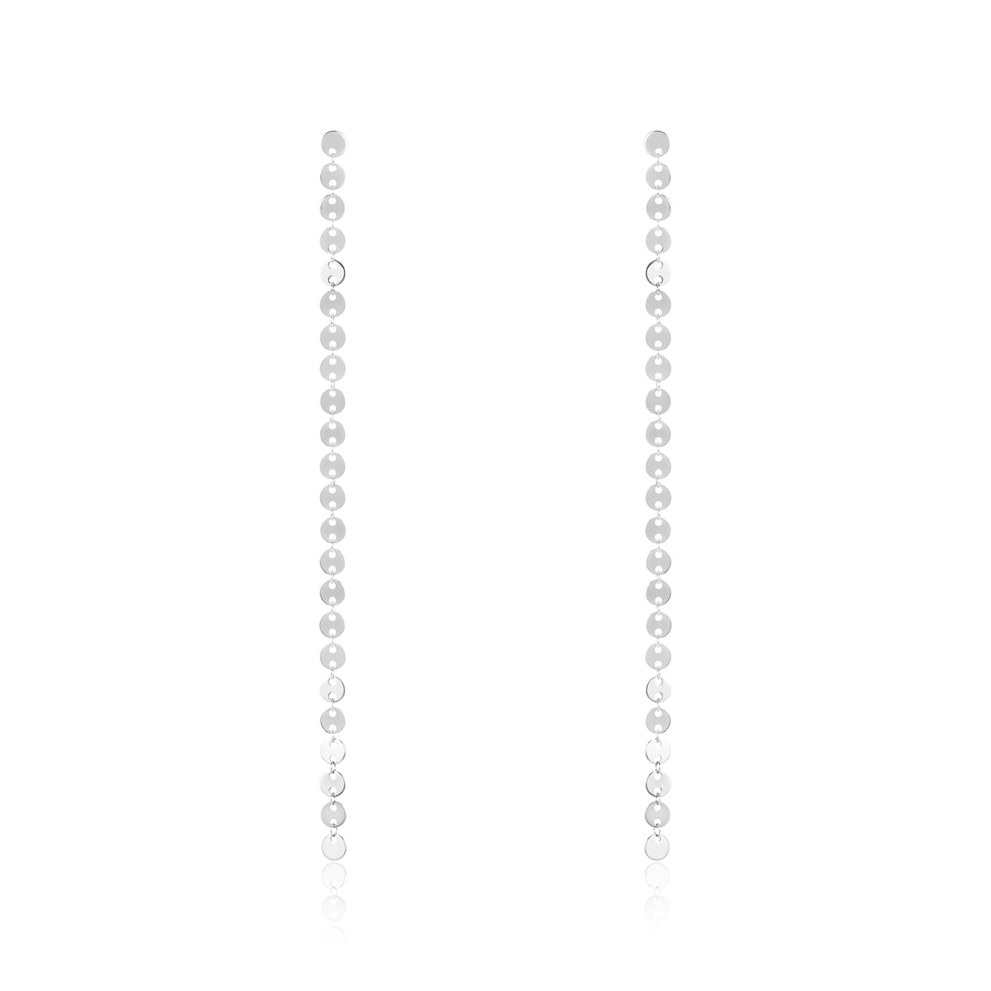 Rose Gold Endless Circle Earring