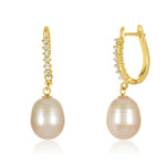 Load image into Gallery viewer, 14kt Yellow Gold Diamond Huggies
