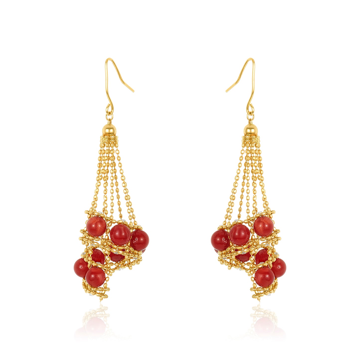 Base Coral Earring