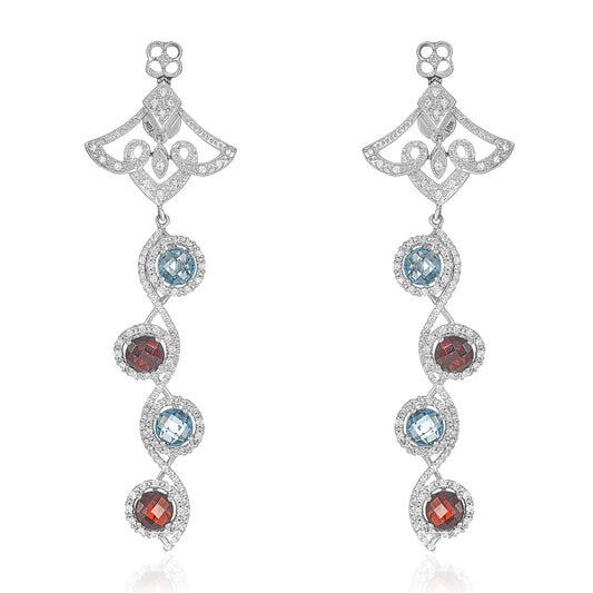 Sizzle Multi Diamond Earrings