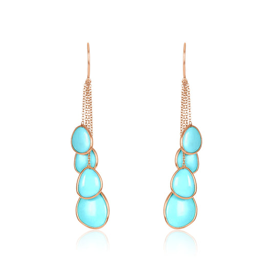 Turquoise Raindrop Earring