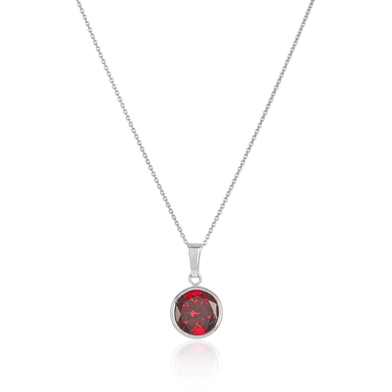 Garnet Birthstone Pendant ~ January Birthstone