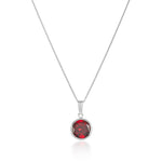 Load image into Gallery viewer, Garnet Birthstone Pendant ~ January Birthstone
