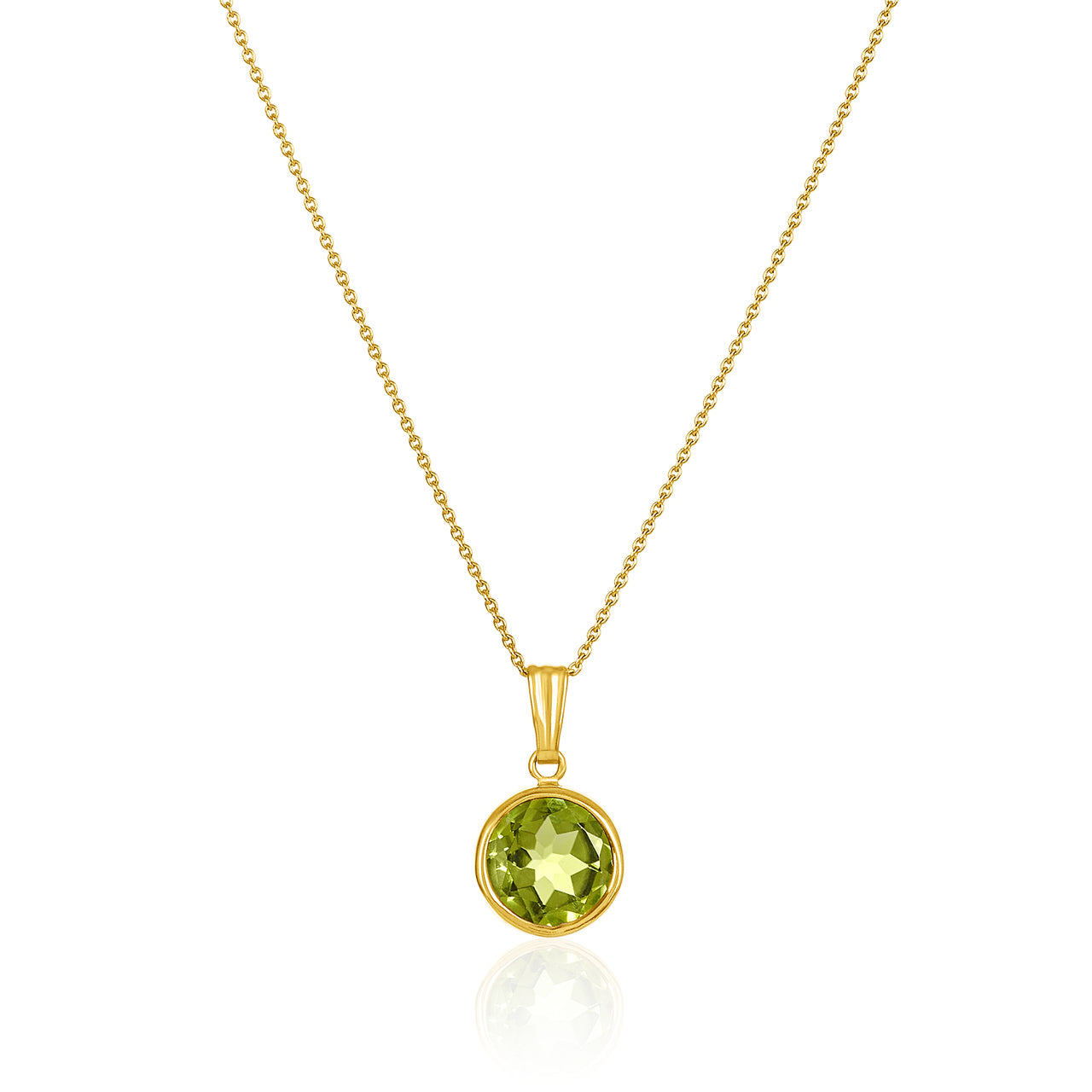 Peridot Birthstone Pendant ~ August Birthstone