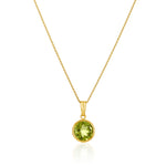 Load image into Gallery viewer, Peridot Birthstone Pendant ~ August Birthstone