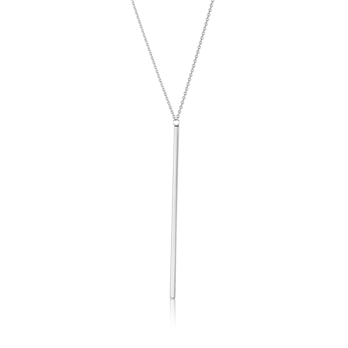 Rose Gold Single Bar Necklace