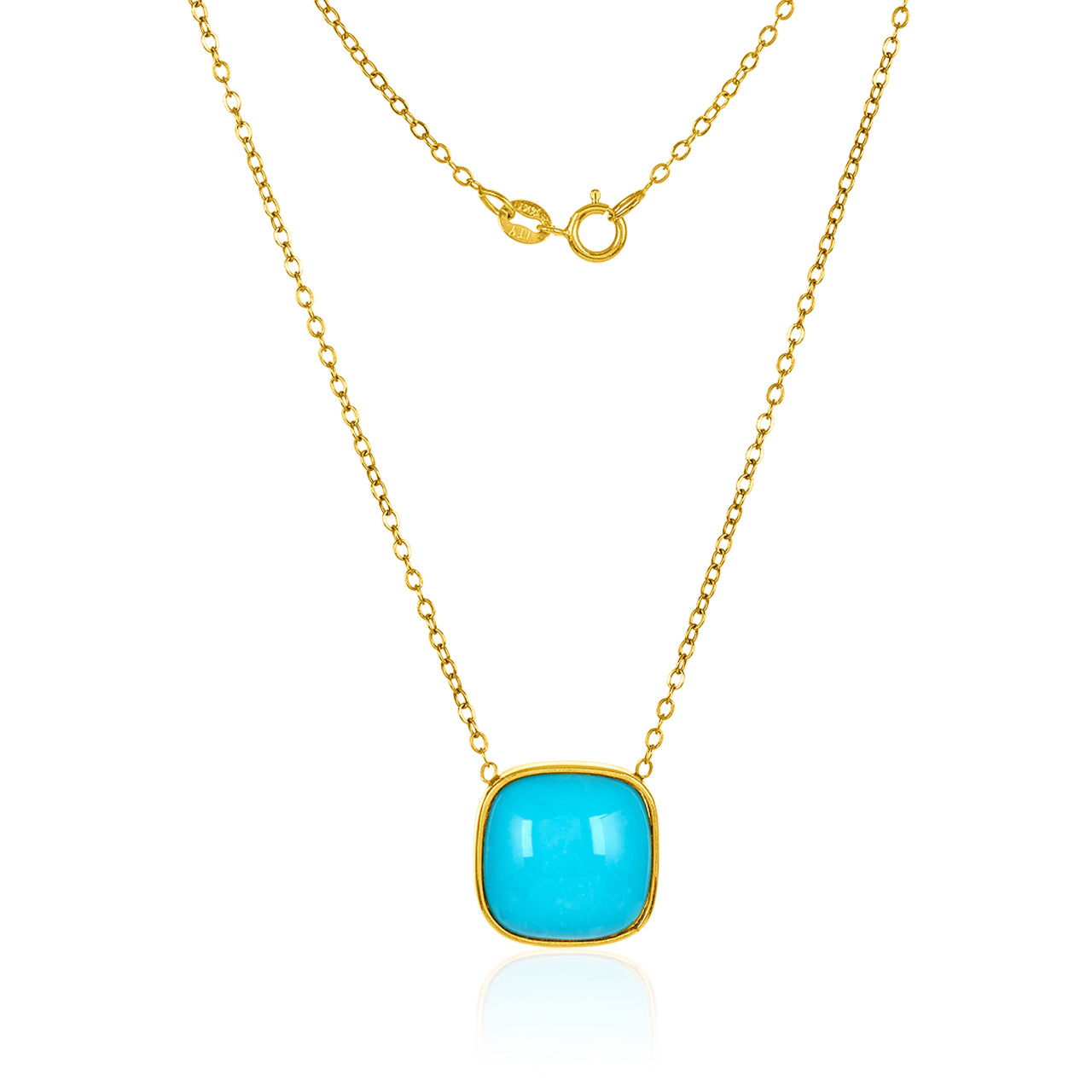 Sierra Turquoise Coral Pendant