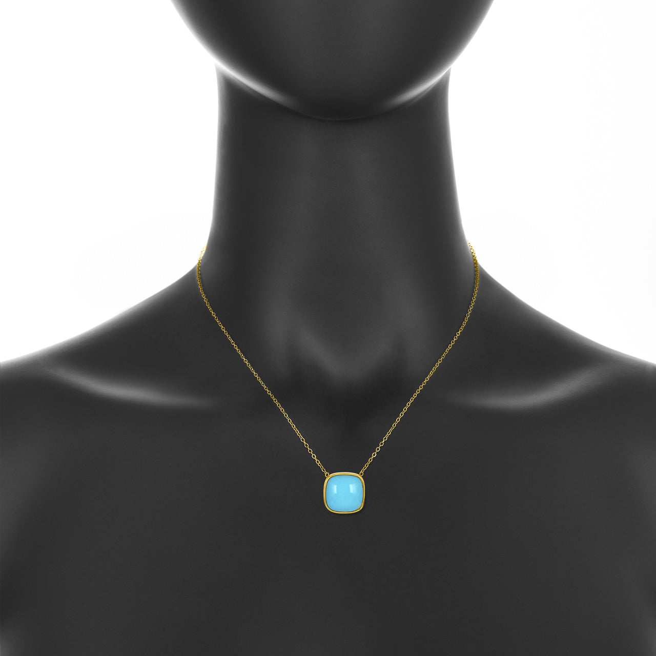 Sierra Turquoise Coral Pendant