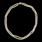 Load image into Gallery viewer, Contemporary Two Layer Pearl Necklace