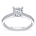 Load image into Gallery viewer, Bitty Prong Setting Engagement Ring
