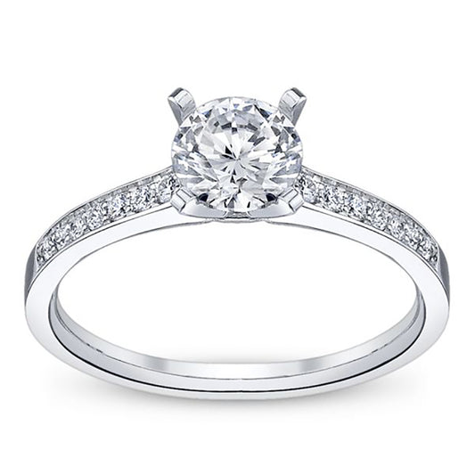Bitty Prong Setting Engagement Ring