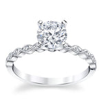 Load image into Gallery viewer, Infinity Diamond Engagement Ring