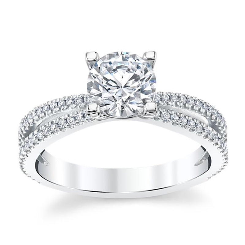 Nehita Bitty Split Shank Engagement Ring