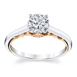 Load image into Gallery viewer, Grace Two Tone Engagement Ring