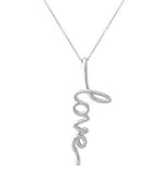 Load image into Gallery viewer, Nehita White Gold Dot Love Pendant