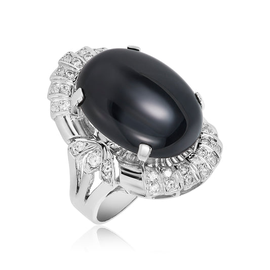 Nehita Black Onyx Majestic ring