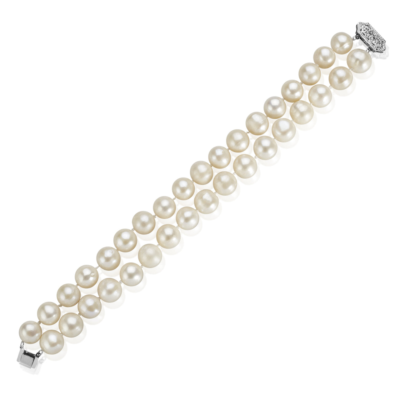 Double Pearl Bracelet