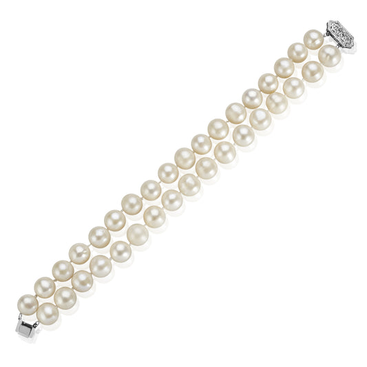 Double Pearl Bracelet