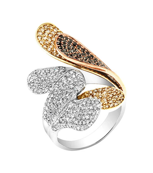 Layer Diamond Ring