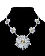 Load image into Gallery viewer, First Impression Custom Collection ~ White & Yellow Diamond Necklace