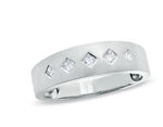 Load image into Gallery viewer, Princess Cut Diamond Band