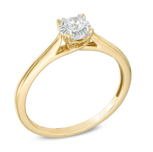 Classic Diamond Engagement Ring