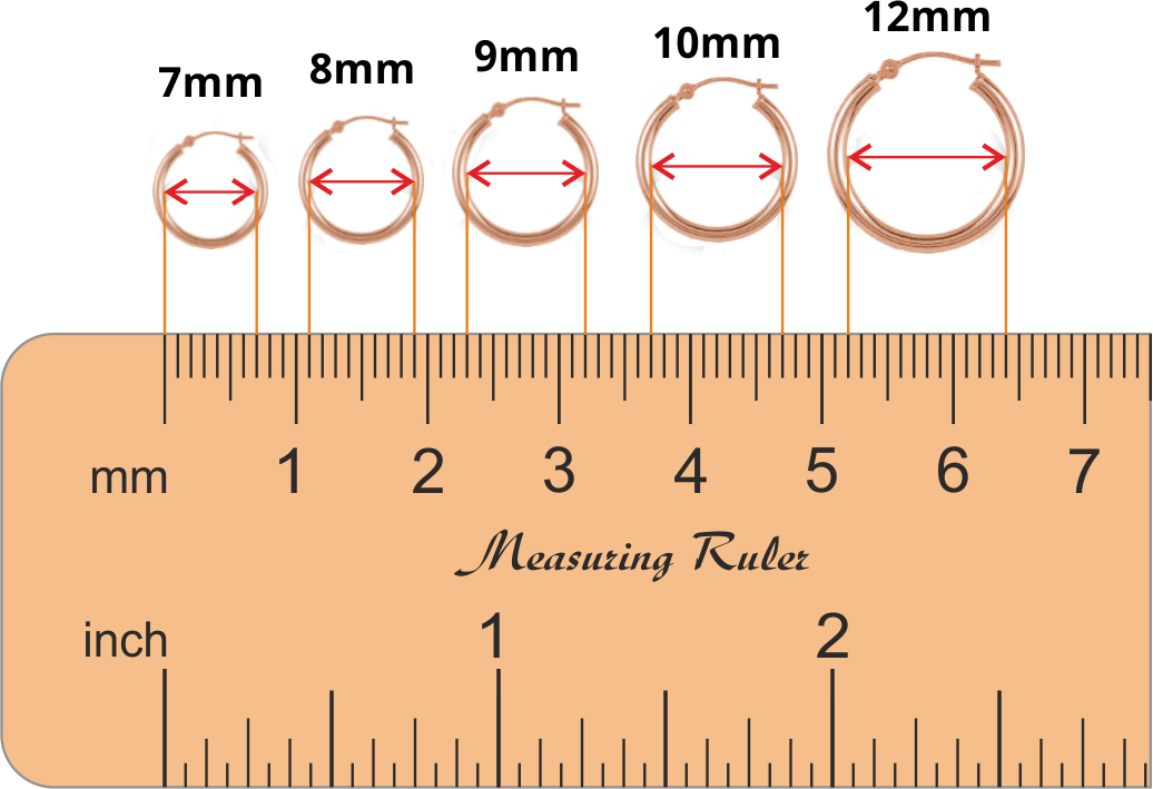 Nehita 55mm Gemstone Hoop Earring