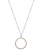 Load image into Gallery viewer, Eternity Champagne Diamond Pendant