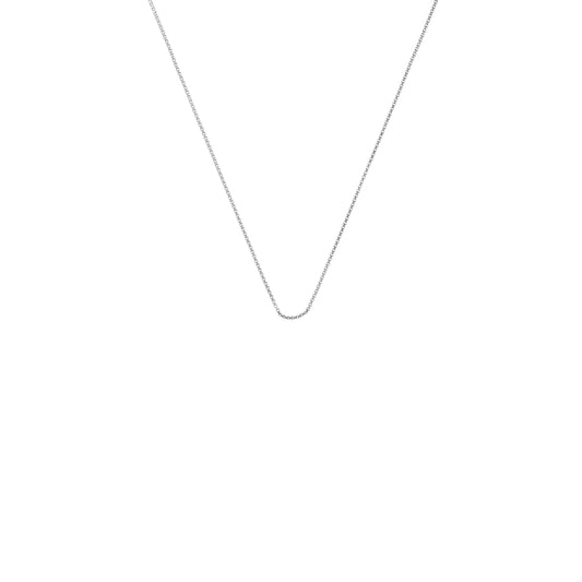 Rose Gold Mini Rolo Chain 18"