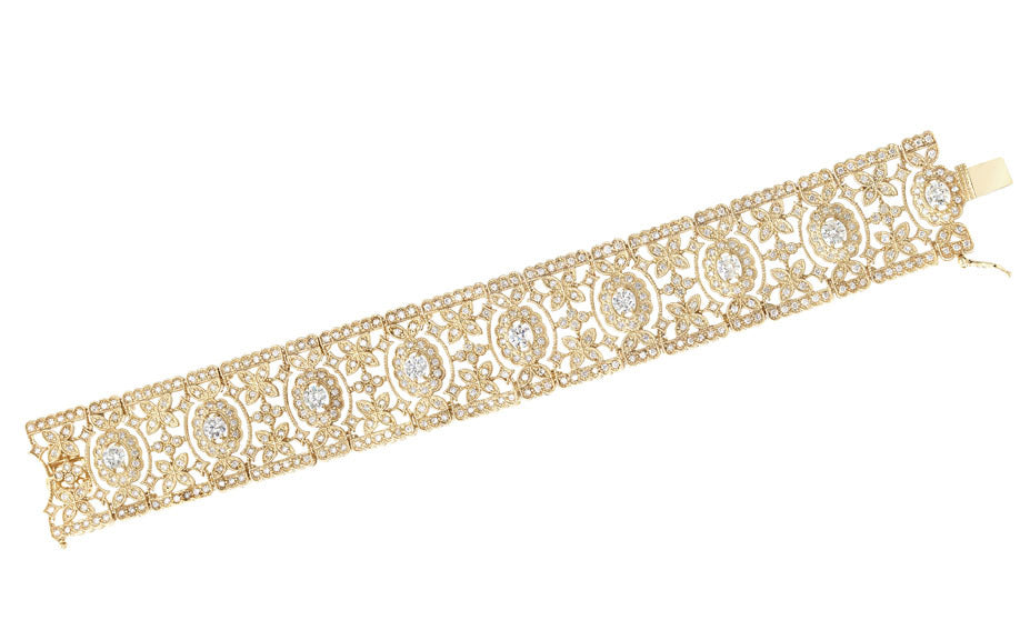Yellow Gold Diamond Bracelet