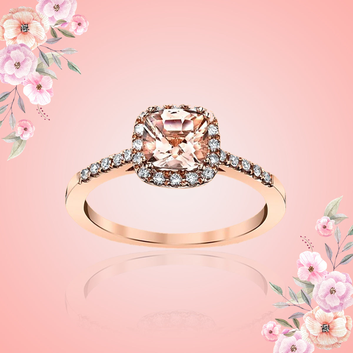 Simple diamond wedding rings