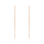 Load image into Gallery viewer, Rose Gold Endless Circle Earring
