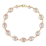 Load image into Gallery viewer, Nehita Pink Pearl Bracelet
