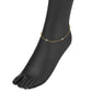 Nehita Two Tone Anklet