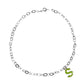 Nehita White Gold S Charm Anklet