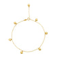 Nehita Heart Charm Anklet