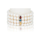 Nehita Zuri Multi-Colored 4 Layer Diamond & Citrine Bracelet