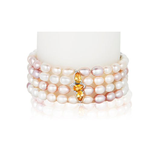 Nehita Zuri Diamond & Gemstone Bracelet