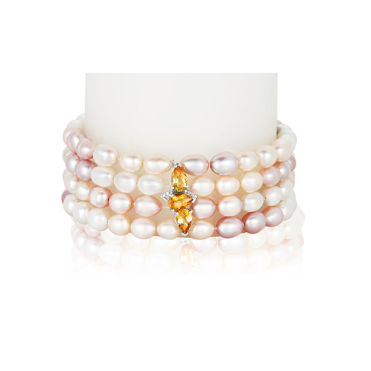 Nehita zuri diamond & gemstone bracelet