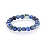 Load image into Gallery viewer, Nehita Sterling Silver Blue Opal Bracelet
