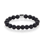 Load image into Gallery viewer, Nehita Sterling Silver Black Onyx Bracelet
