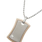 Mega Diamond Mens Dog Tag