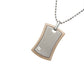 Mini Diamond Dog Tag