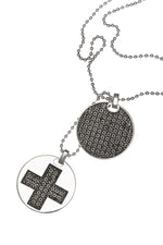 Load image into Gallery viewer, Rose gold Double Dog-Tag Pendant
