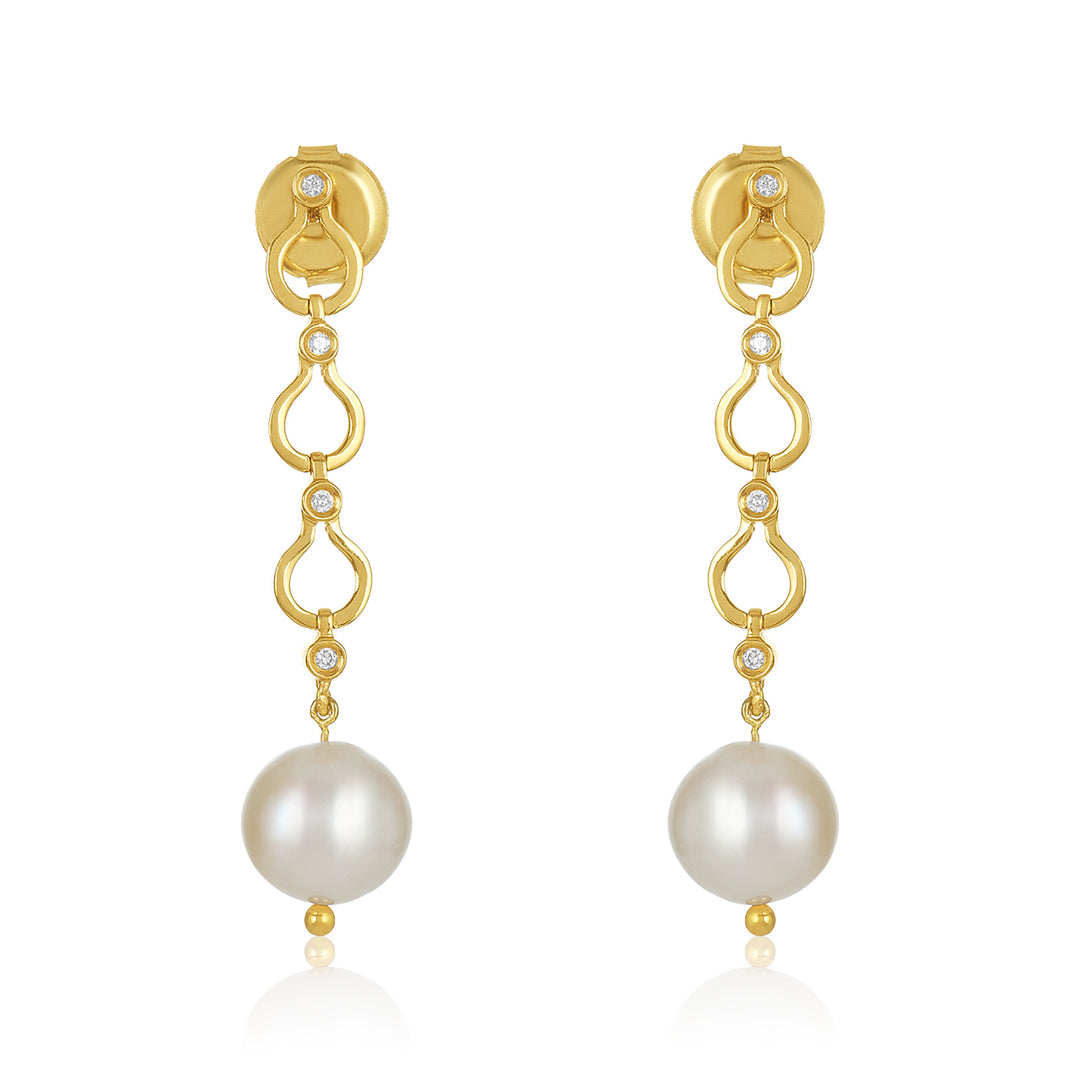 18kt Nehita Link Diamond Earring