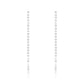 Rose Gold Endless Circle Earring