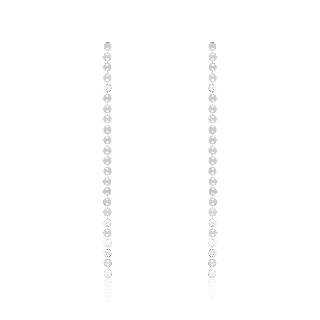Rose Gold Endless Circle Earring